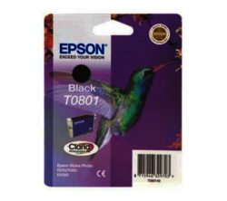 EPSON Hummingbird T0801 Black Ink Cartridge